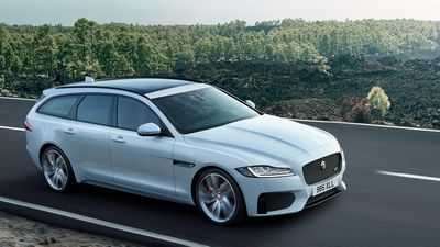 Новый Jaguar XF Sportbrake дразнят на центральном корте Уимблдона Новый Jaguar XF Sportbrake дразнят на центральном корте Уимблдона