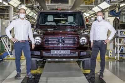 Производство Mercedes G-Class достигло отметки в 400000 единиц