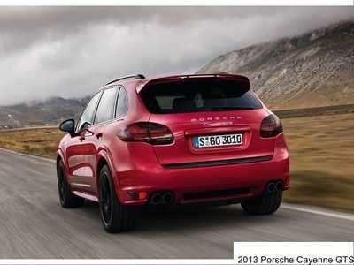 Porsche представляет новые модели Cayenne GTS в линейке внедорожников