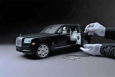 Rolls-Royce представляет копию Cullinan в масштабе 1: 8 Rolls-Royce представляет копию Cullinan в масштабе 1: 8