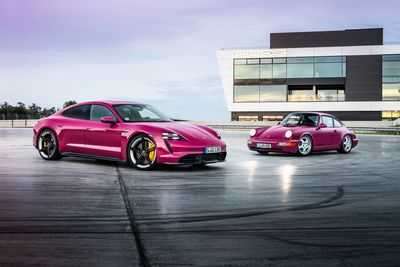 Последнее обновление Porsche для Taycan означает, что теперь вы можете получить свой в Rubystar Red Последнее обновление Porsche для Taycan означает, что теперь вы можете получить свой в Rubystar Red