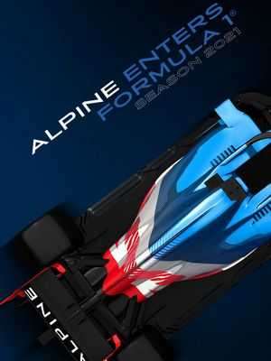 Команда Alpine F1 входит в Формулу-1